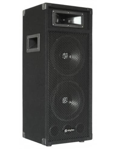 SKYTEC SM28 Caja disco/PA 2x 8"/20cm - 500W