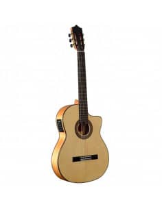 Martínez MFG-ASCE guitarra flamenca amplificada cutaway sicomoro y abeto