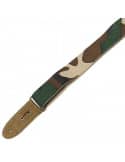Bandolera Guitarra Acústica/Eléctrica Camuflaje | Poliéster 5cm | Ortolá 1025-001