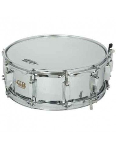 DB PERCUSSION DB0076 CAJA METAL 14"X5,5" CROMADA 10 DIVISIONES