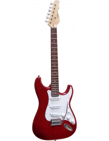 Guitarra eléctrica ST5RV stratocaster rojo translúcido