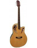 Guitarra Electroacústica Formato Ovation Natural | Fondo Fibra | EQ 3 Bandas