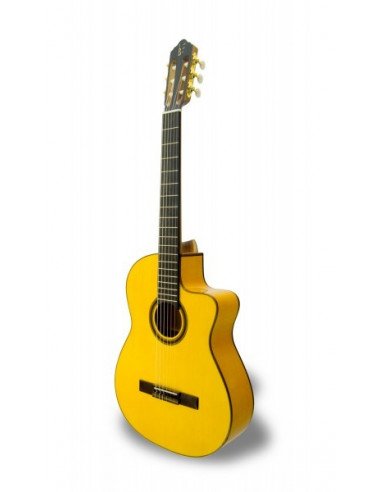 APC 5F CW Guitarra flamenca amplificada cutaway