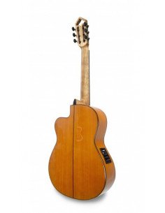 APC 9F CW guitarra flamenca maciza ciprés amplificada 2