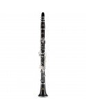 Jupiter JCL750SQ Clarinete Sib | Granadillo 17 Llaves Plateadas Ergonómicas | Estuche