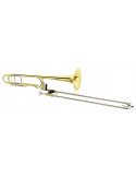 Jupiter JTB710FQ Trombón Varas Ergonómico Transpositor | Campana Cobre | Para Niños | Estuche