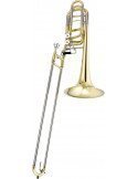Jupiter JTB1180 Trombón Bajo Varas | 2 Transpositores Sib/Fa/Solb y Re | Campana 254mm