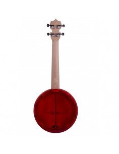 Banjolele 4 Cuerdas Bones BB400-R Rojo 2