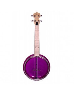 Banjolele 4 Cuerdas Bones BB400-P Púrpura