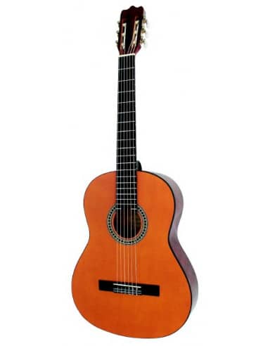 Guitarra Clásica K7-L  Miel 1/4 para Niños Zurdos.
