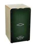 Cajón Flamenco Jaleo Verde Semi Profesional | Abedul Mukaly | Adulto | Pepote