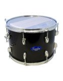 Samba 9794BLSM Tambor 15" Negro | Doble Bordón 30+30 | Aros Acero Aluminio