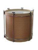 Samba 9573SM Timbal Cofradía 12" Madera Natural | 5 Tensores | Parche Poliéster