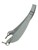 Bandolera Cadete Blanca | 296g | Samba 6538SM