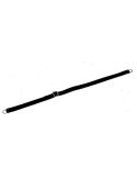 Bandolera Recta con Hebilla Negra | Piel | Ajustable | 188g | Samba 6571SM