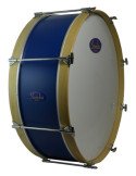 Bombo Madera | 20"x25cm | Parche Poliéster | 6 Tensores | Acabado Azul | Samba 963BSM