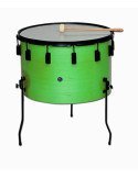 Timbal Verde | 35x22cm | Parche Poliéster | Samba 970GSM