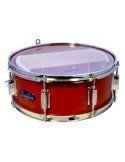 Tambor de Banda Force Aluminio | 14"x15,5cm | 8 Tensores | Acabado Rojo | Samba 8975RSM
