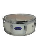 Tambor de Banda Force Aluminio | 14"x15,5cm | 8 Tensores | Acabado Blanco | Samba 8975WSM