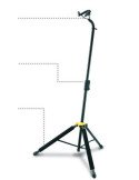 Hercules DS580B Soporte Cello | Auto-Grip | Gancho Arco | Regulable
