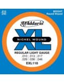 D\'Addario EXL110 Cuerdas Guitarra Eléctrica Níquel | 010-046
