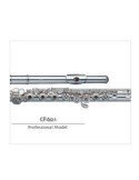 Sankyo CF-601BE-RT2 Flauta | Pata de Si | Mecánica de Mi | Llaves Offset | A18SY05BF