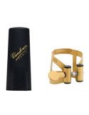 Vandoren LC57DP Abrazadera y Boquillero para Saxo Alto | Serie MO