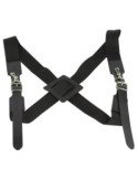 Bandolera Bombo Arnés Piel XXL | 50mm 130-142cm | Ortolá 0827-001 Percusión
