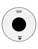 Remo CS Transparente Centro Negro 15" 38.1cm | Parche Tom Batería | CS-0315-10