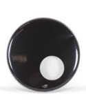 Parche UT Ebony Standard Agujero 24" | Bombo Batería | Remo-UT AUT-1024-ES
