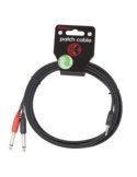 Cable Audio Mini Jack M - 2 Jack M 3m | Kirlin YE-362-3M Instrumento | Percusión Música Accesorio Batucada Folklore Batería