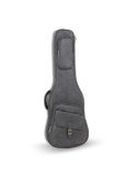 Funda Guitarra Eléctrica 25mm Polipiel Gris | Terciopelo | Ortolá 7947-050