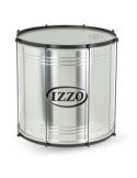 Izzo Surdo 18"x45cm Aluminio Light Line 8 Divisiones | Herrajes Negros | IZ10650