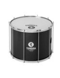 Timbra Surdo 20"x40cm Negro Mate | Aros Cromados | TI15916 Instrumento