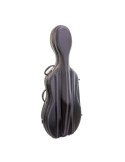 Estuche Cello 4/4 EVA | Cierre Seguridad Mochila | Negro Azul Burdeos | Rapsody EVA1610