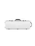 Estuche Violín Artist Dynamic Policarbonato Rectangular Con Bolsa Partituras Blanco 4/4