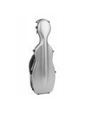 Estuche Violín Artist Dynamic Rocket Con Bolsa Para Partituras Aluminio Cepillado 4/4