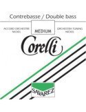 Set De Cuerdas Contrabajo Corelli Orquesta Níquel Medium 1/2