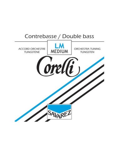 Set De Cuerdas Contrabajo Corelli...