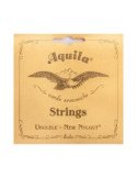 Set De Cuerdas Ukelele Soprano Aquila New Nylgut 4U