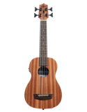 Ukelele Kala U-BASS Electrificado Wanderer Caoba Satinado