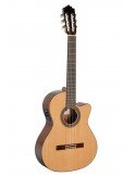 Paco Castillo 225CE Guitarra Clásica Amplificada Profesional 4/4 | Toda Maciza | Cutaway