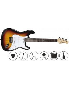 Kit Guitarra Eléctrica OQAN...