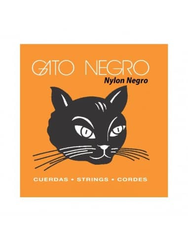 Cuerdas Clasica Gato Negro "nylon negro"