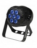 Foco Mini Color LED 7TC 15 Grados Briteq