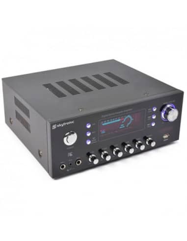 AV-120FM Amplificador estereo Karaoke MP3 - Incorpora radio