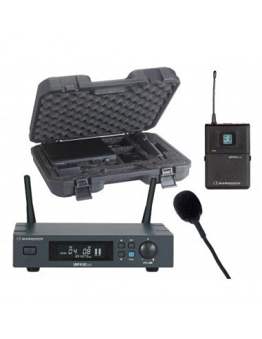 Pack UHF410 Micrófono Lavalier F5...
