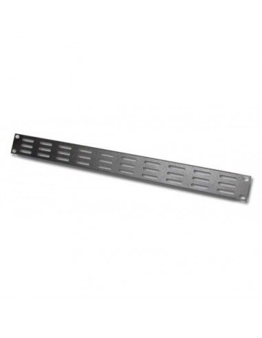 Tapa Ciega 1U 19" Ventilada Metálica...