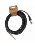 Cable Tgi Para Micrófono Jack-XLR Hembra 6M