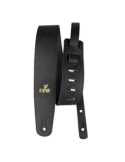 Correa Para Guitarra Y Para Bajo Basso Serie Eco Vegana Negra